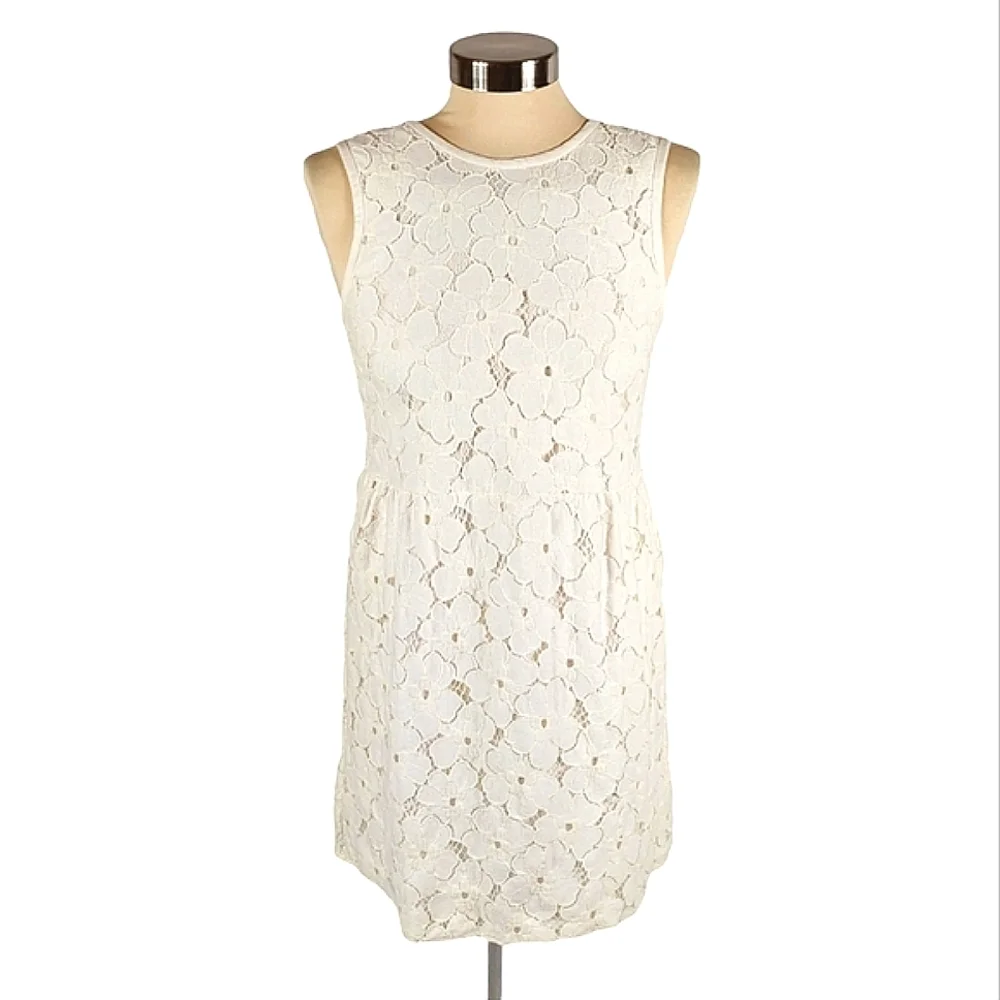 Dv Dolce Vita White Floral Off White Shift Dress - Picture 1 of 12